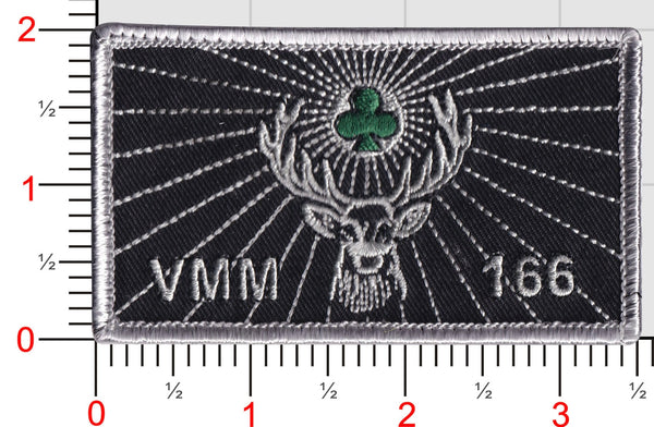 Officially Licensed USMC VMM-166 Seaelk Jager Flag Patch