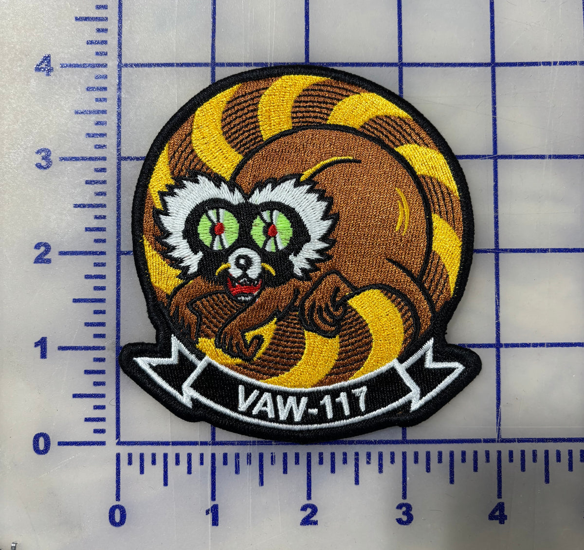 Official US Navy VAW-117 Lemur Friday Patch