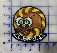 Official US Navy VAW-117 Lemur Friday Patch