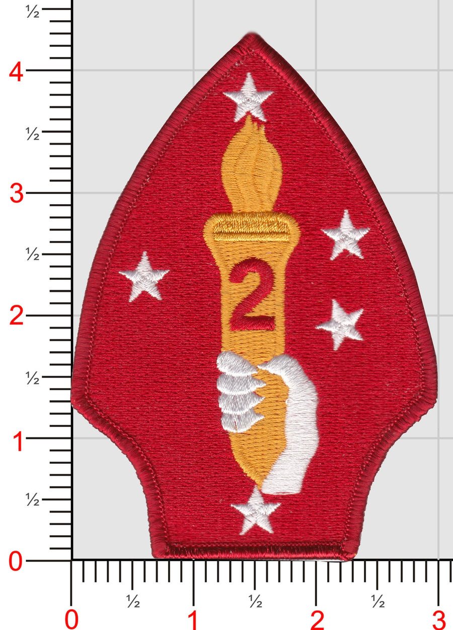 Officially Licensed USMC 2nd MARDIV Patch
