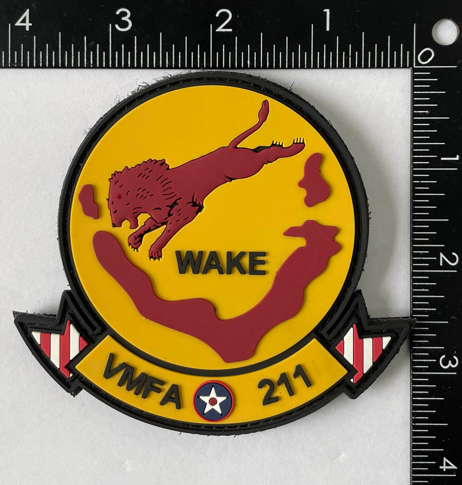 Officially Licensed USMC VMFA-211 Wake Island Avengers PVC Patch