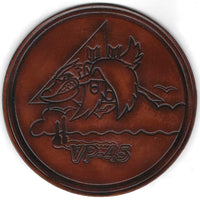 Officially Licensed US Navy VP-45 Pelicans Leather Patch