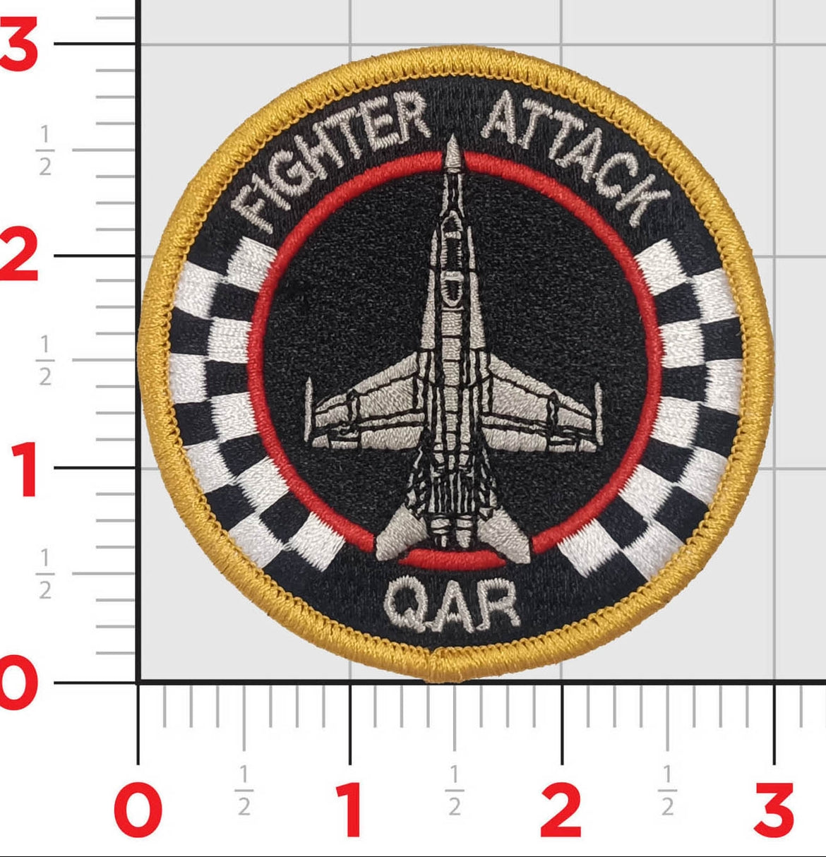 Official VMFA-312 Checkerboards F-18 Shoulder Patches