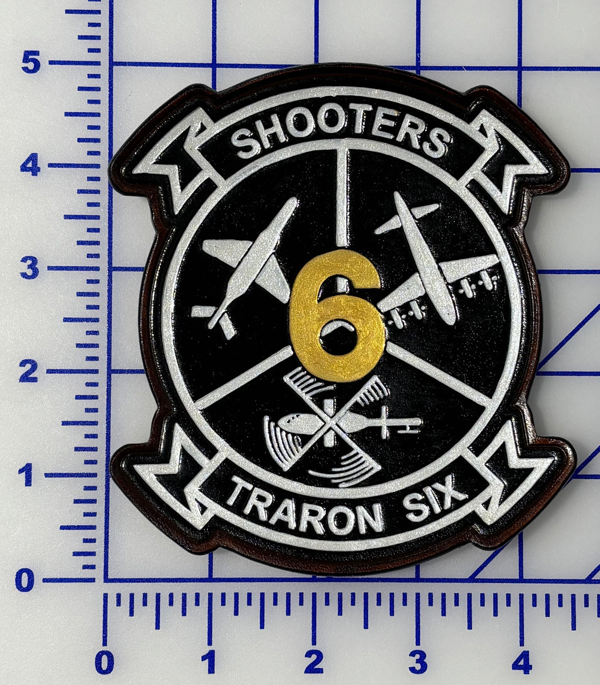 Officially Licensed VT-6 Shooters Squadron Leather Patch