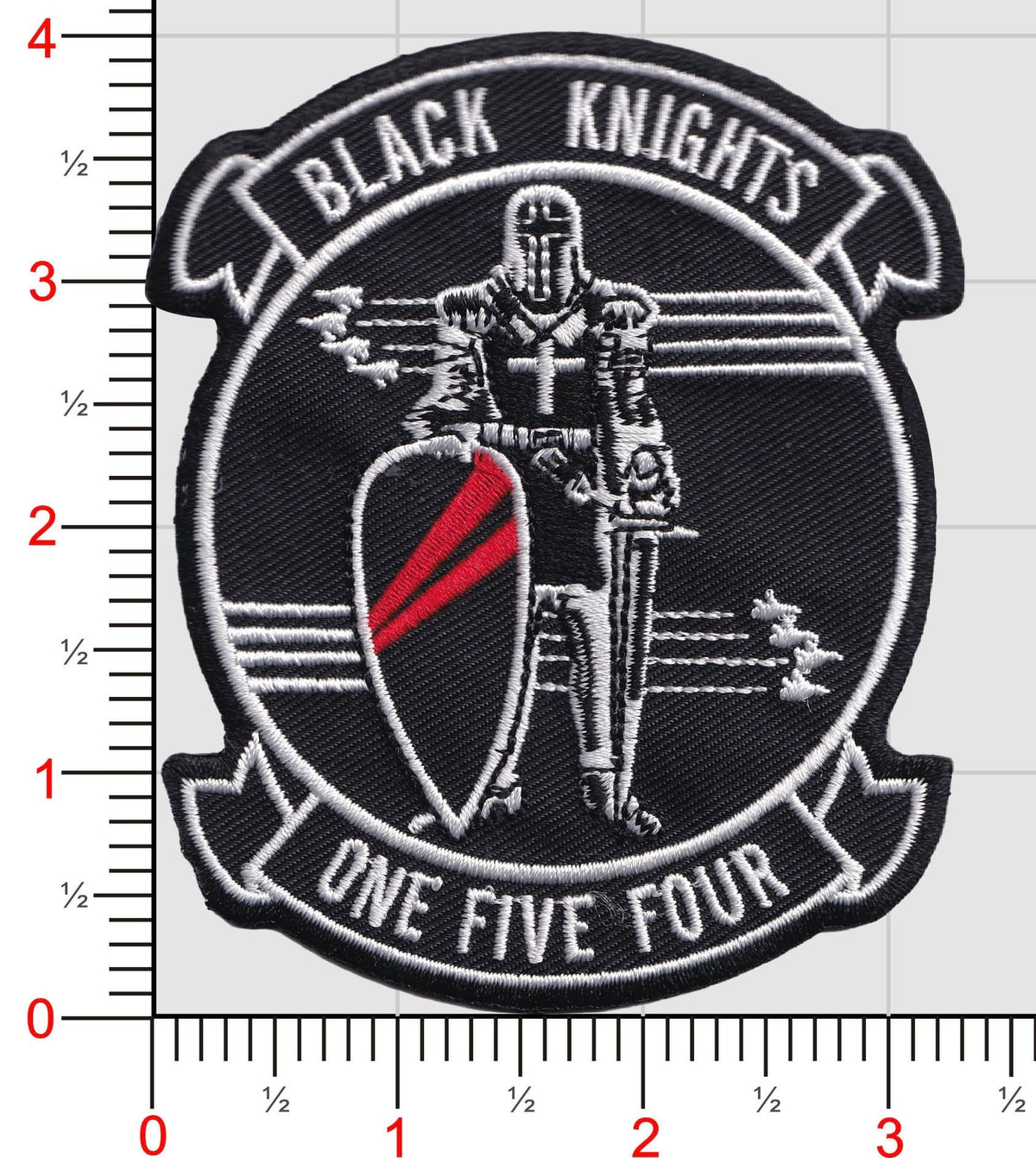 Officially Licensed US Navy VF-154 Black Knights Patch