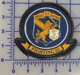 Officially Licensed US Navy VFA-32 Swordsmen Leather Patch
