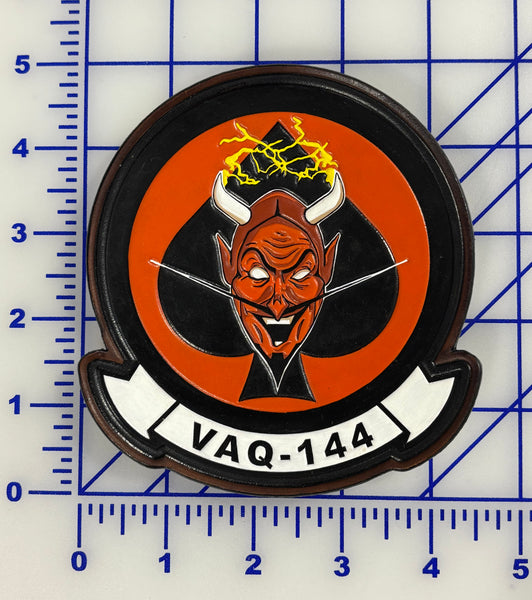 Officially Licensed VAQ-144 Main Battery Leather Patch