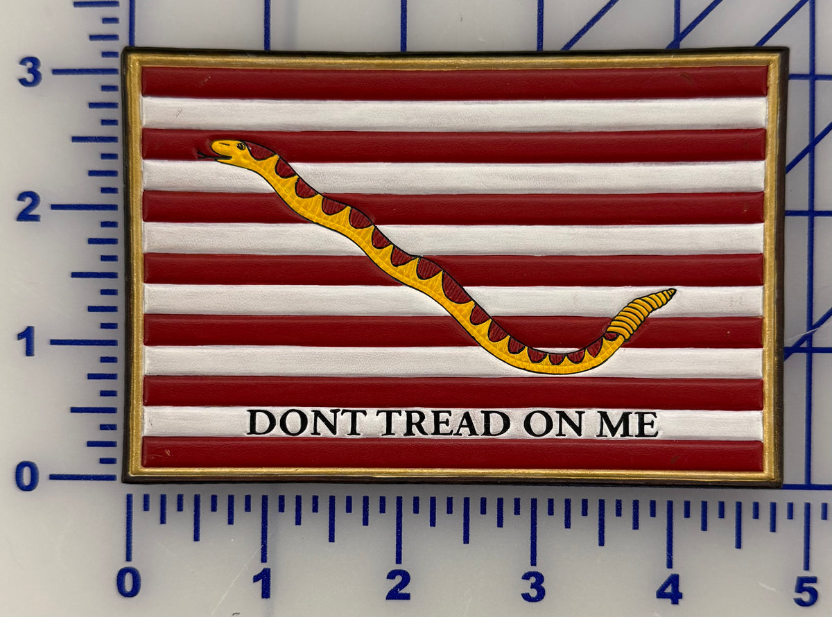 Official US Navy Jack Leather Patch