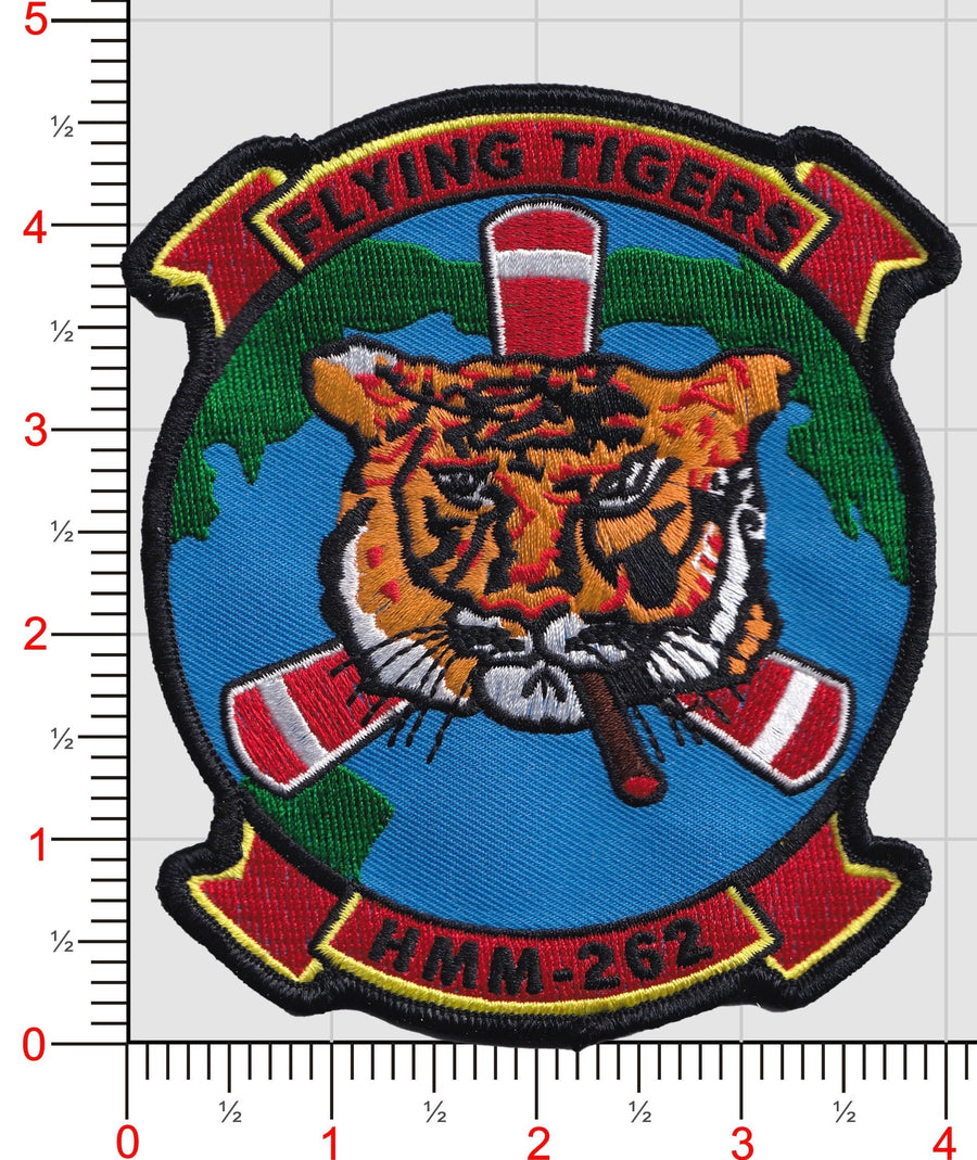 Officially Licensed USMC HMM-262 Flying Tigers Patch