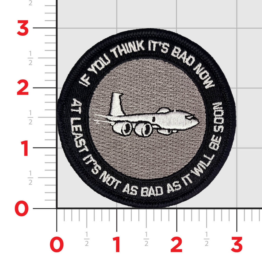 Official VQ-4 E-6B If You Think It's Bad Now Shoulder Patch