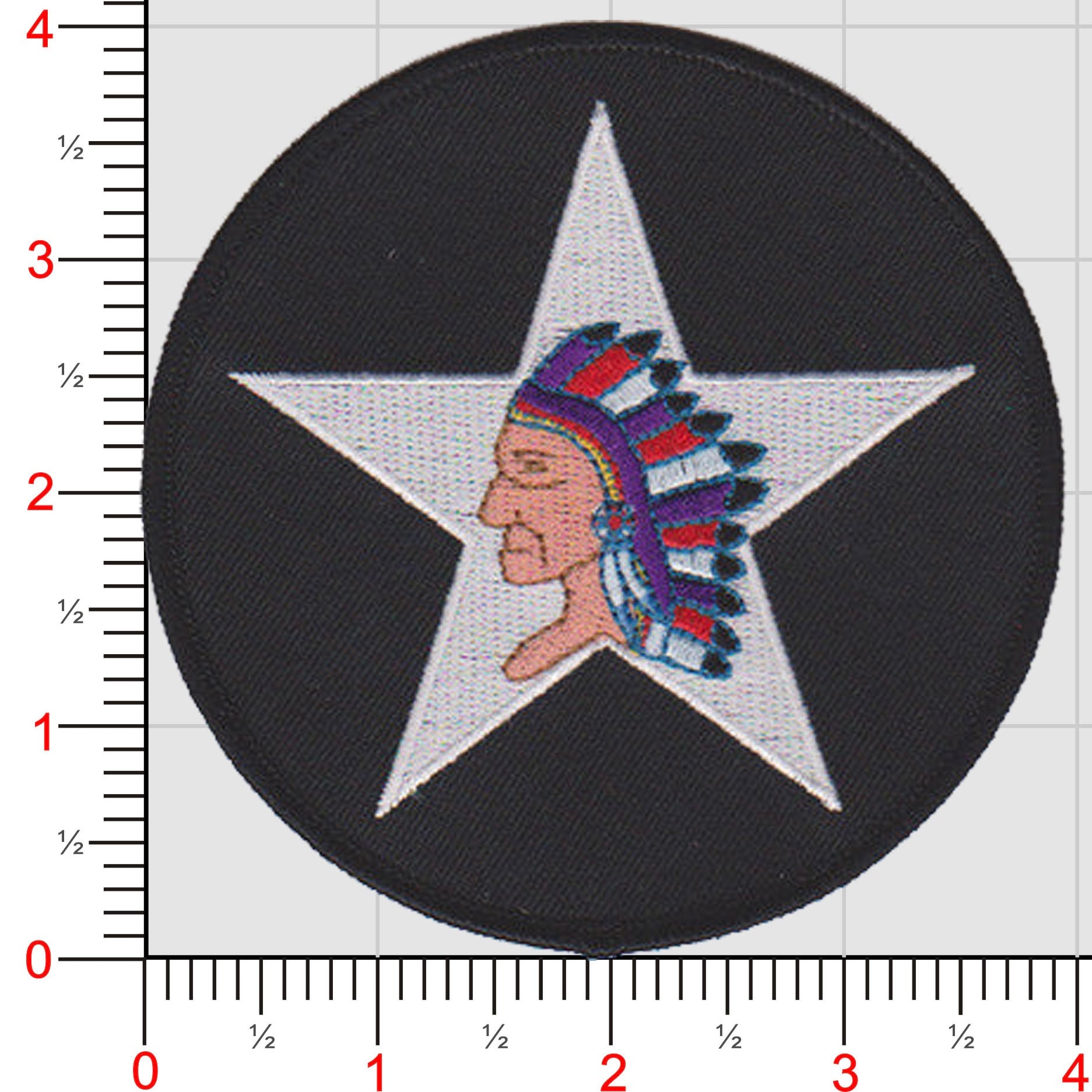 Buy Officially Licensed USMC 4th M Patch | MarinePatches.com