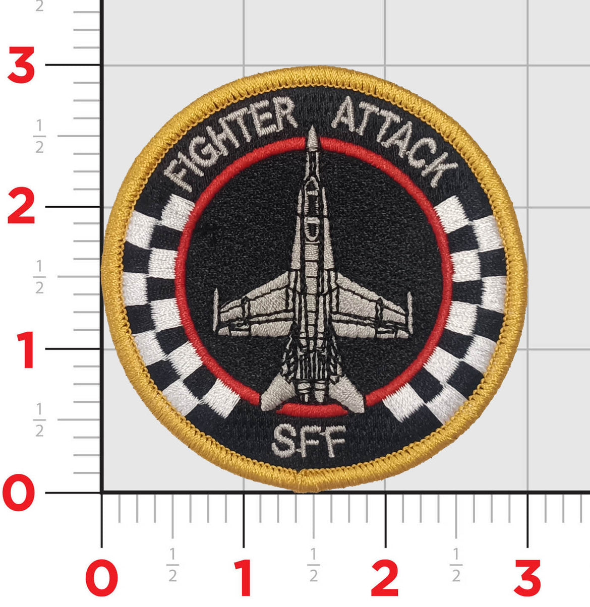 Official VMFA-312 Checkerboards F-18 Shoulder Patches