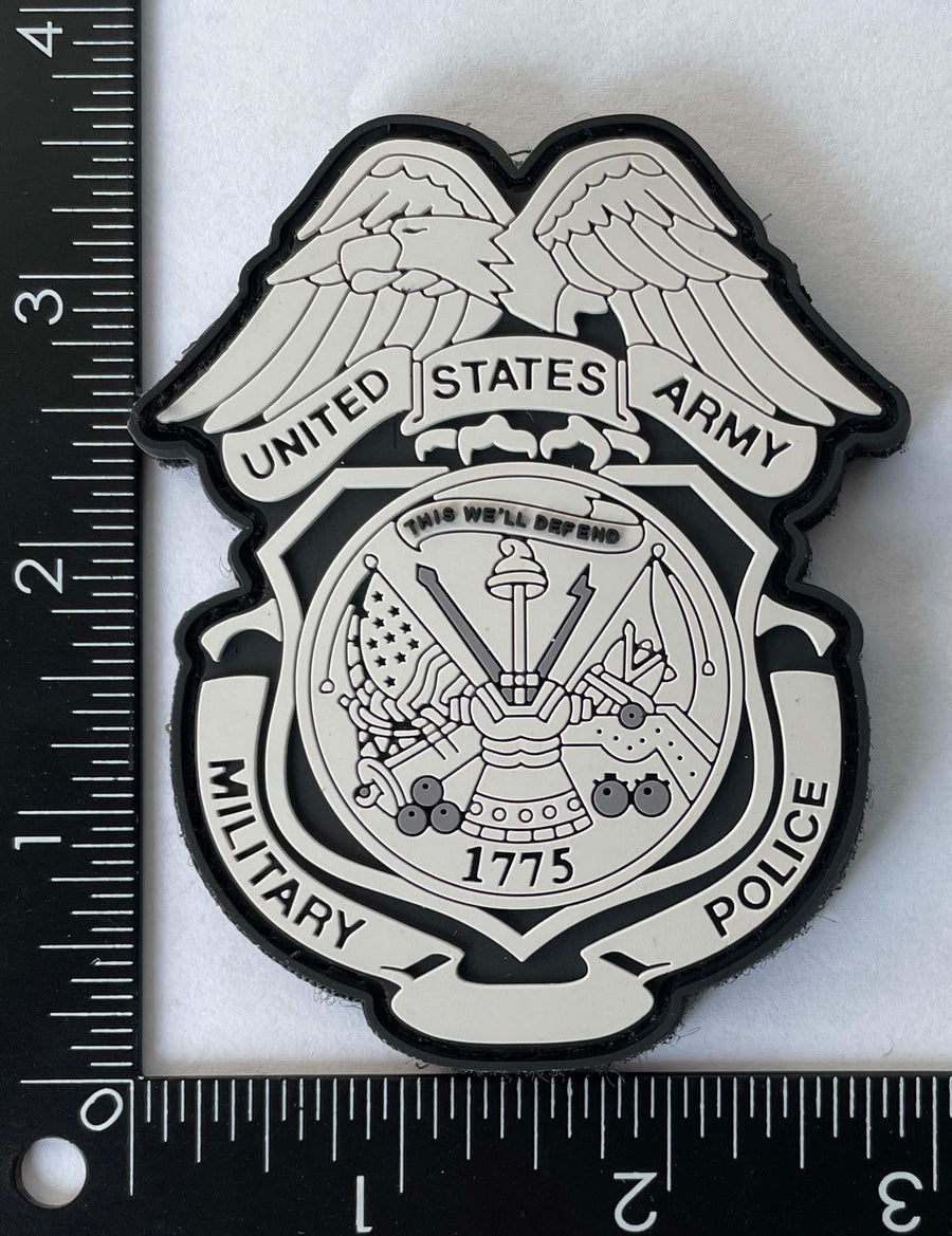 Official US Army Military Police PVC Patch