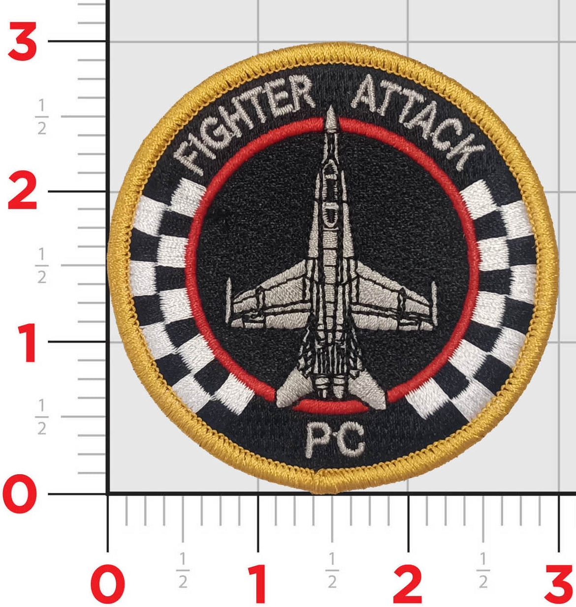 Official VMFA-312 Checkerboards F-18 Shoulder Patches