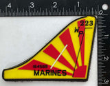 Official VMA-223 Bulldogs PVC Tail Flash Patch