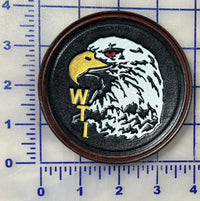 Officially Licensed USMC Weapons & Tactics Instructor WTI Leather Patches