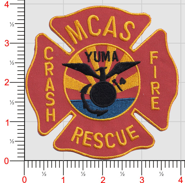 Officially Licensed USMC MCAS Yuma Crash Crew Patch