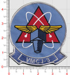 Officially Licensed USMC VMCJ-3 Sharkfins Patch