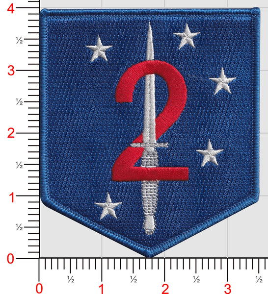 Officially Licensed USMC 2nd Raider Battalion Patches