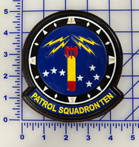 Officially Licensed VP-10 Red Lancers Leather Patch