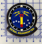 Officially Licensed VP-10 Red Lancers Leather Patch