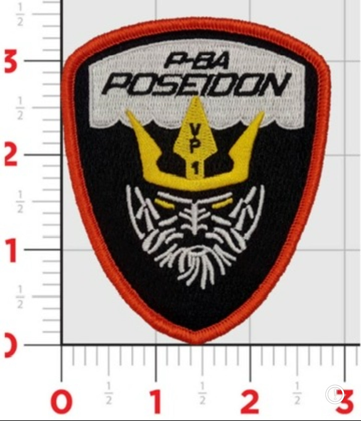 Official VP-1 Screaming Eagles Qualification Shoulder Patches