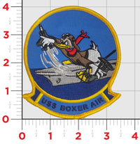 Official USS Boxer Air Patch and Name Tags