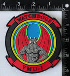 Officially Licensed USMC VMU-1 Watchdogs PVC Patches