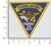 Officially Licensed US Navy Training Wing-4 Patch