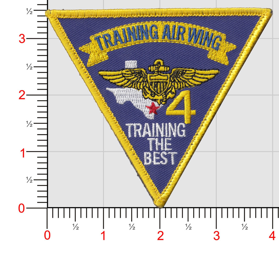 Officially Licensed US Navy Training Wing-4 Patch