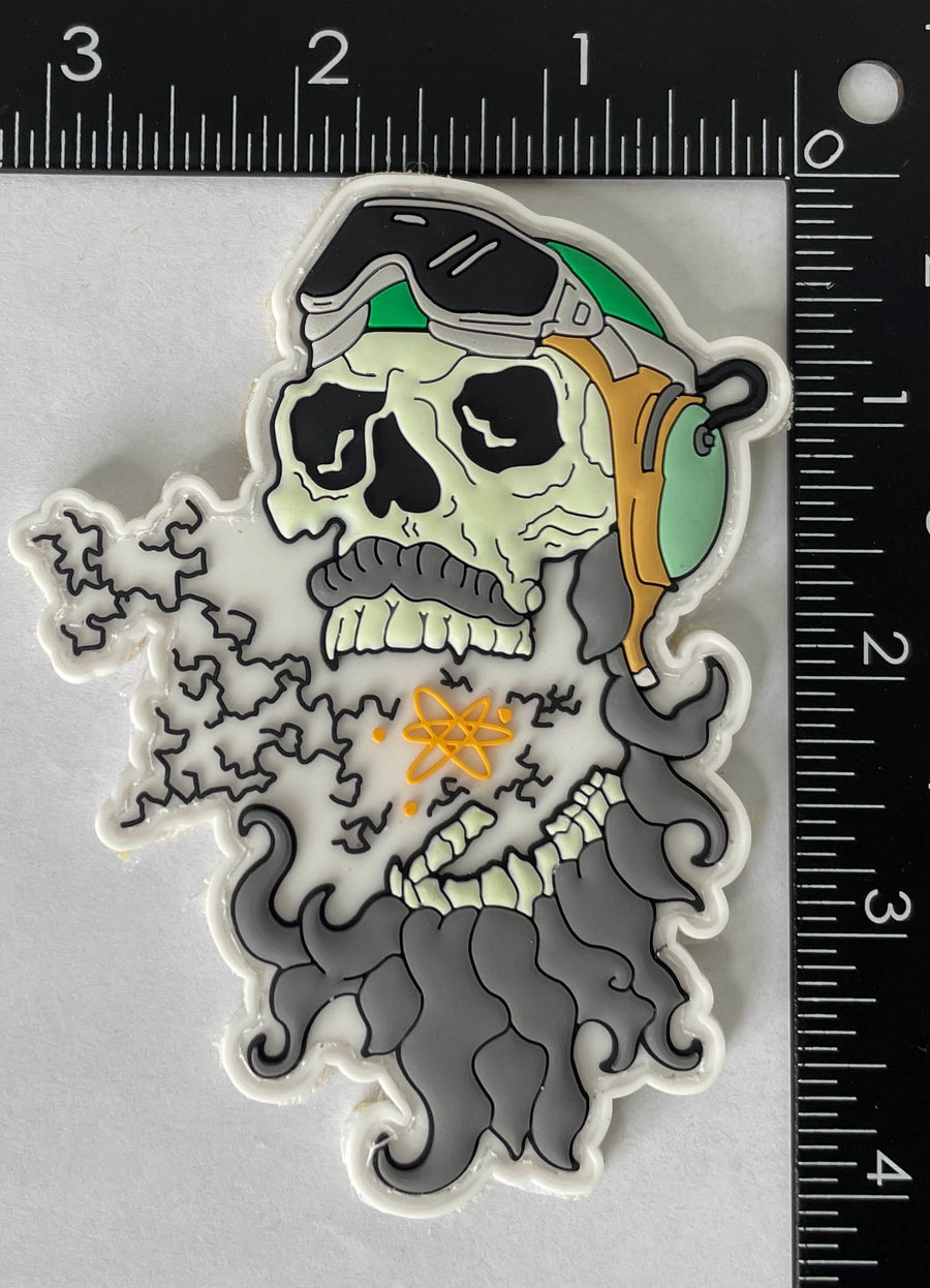 VAQ-133 Wizards Plane Captain PVC Glow Patch