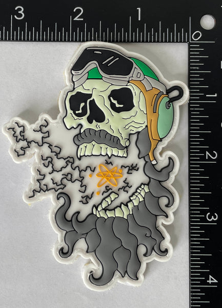 VAQ-133 Wizards Plane Captain PVC Glow Patch