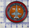 F/A-18 / 4" / Gray Border