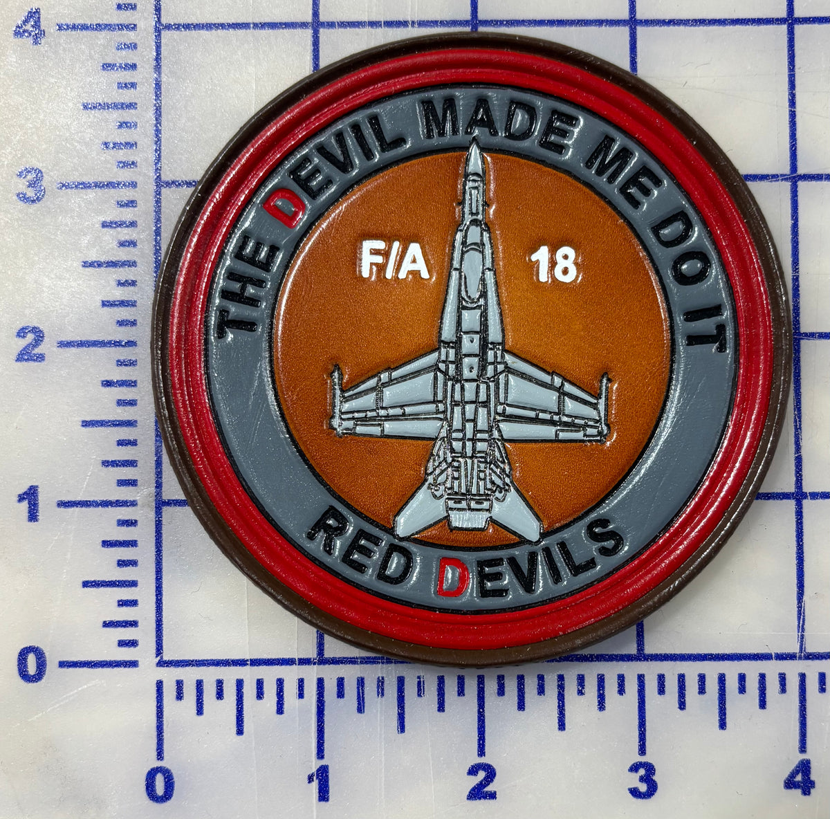 Buy Official VMFA-232 Red Devils L Patch | MarinePatches.com