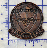 Officially Licensed USMC VMGR-352 Raiders Leather Patches