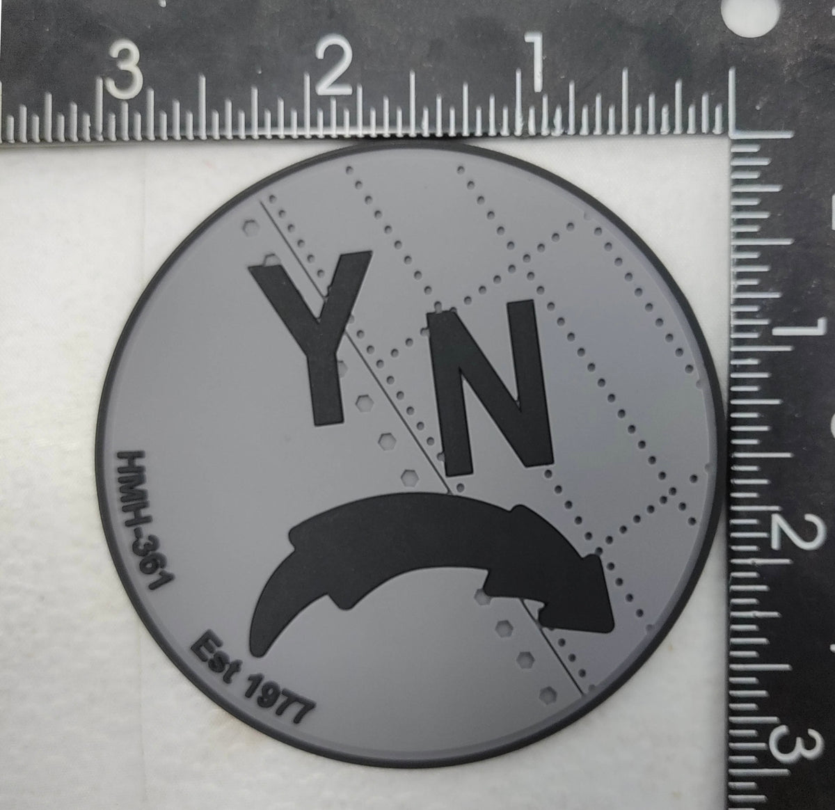 Official HMH-361 Flying Tigers CH-53 Modex PVC Shoulder Patch