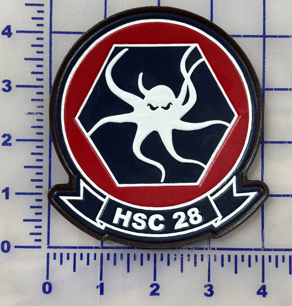 Officially Licensed HSC-28 Dragon Whales Leather Patch