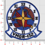 Officially Licensed USMC VMGR-152 Sumos Blue Edge Patch