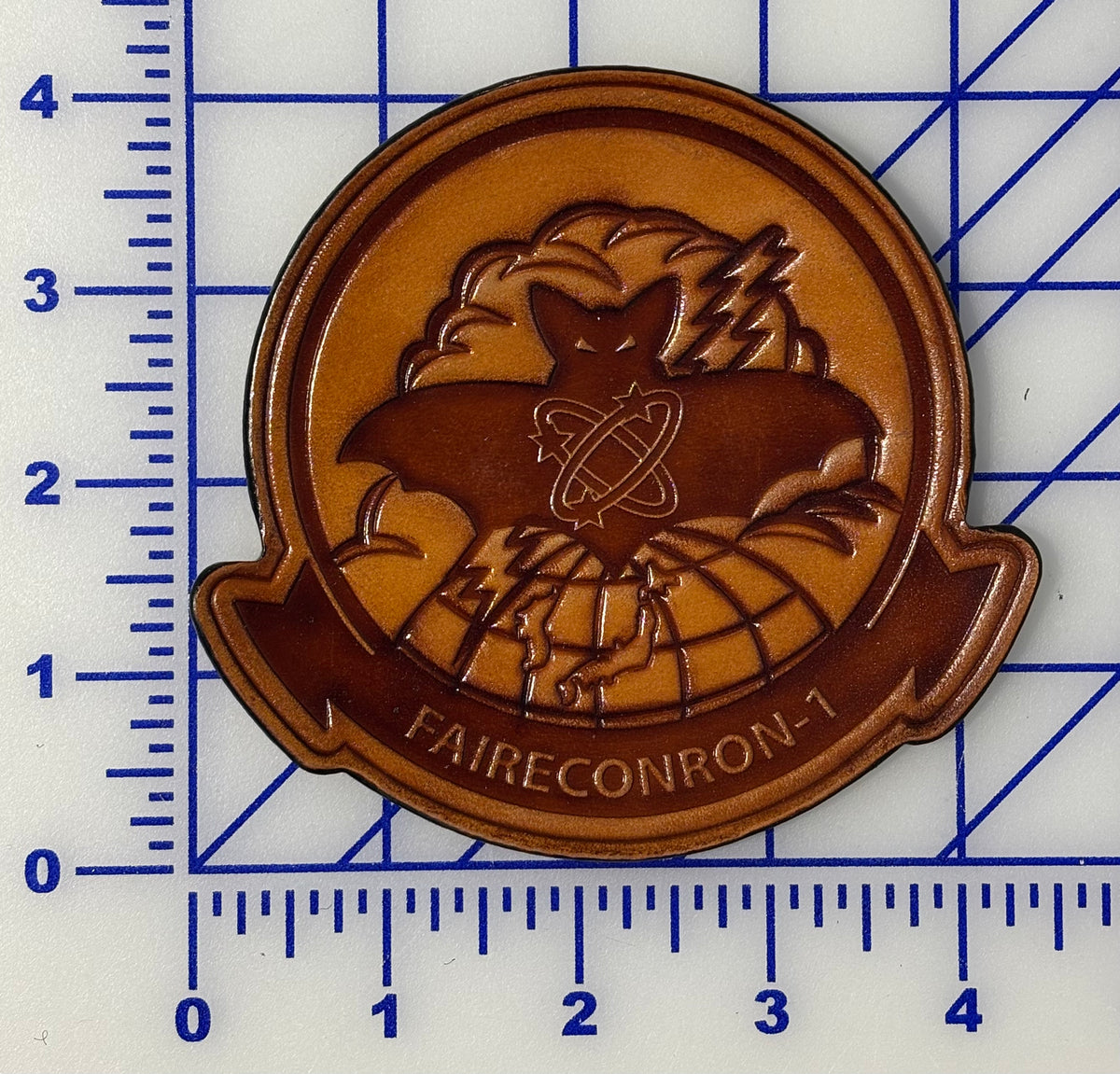 Officially Licensed US Navy VQ-1 World Watchers Leather Patch