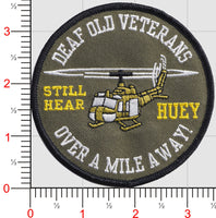 Deaf Old Veterans Can Still Hear a Huey Patch