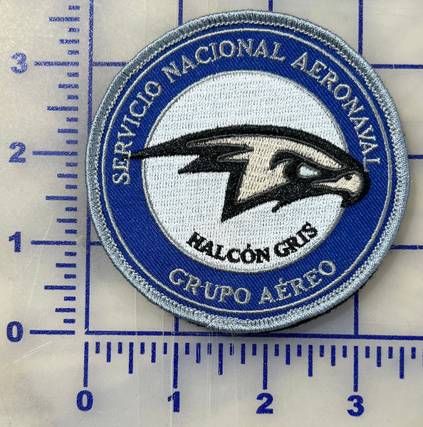 Panamanian Naval Aero Service Gray Falcon Patch