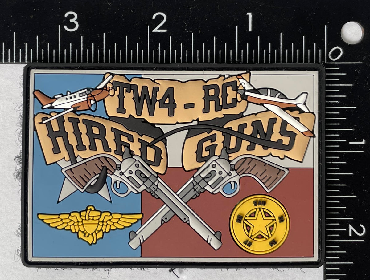 Training Wing TW-4 Reservist "Hired Guns" NAS Corpus Christi PVC