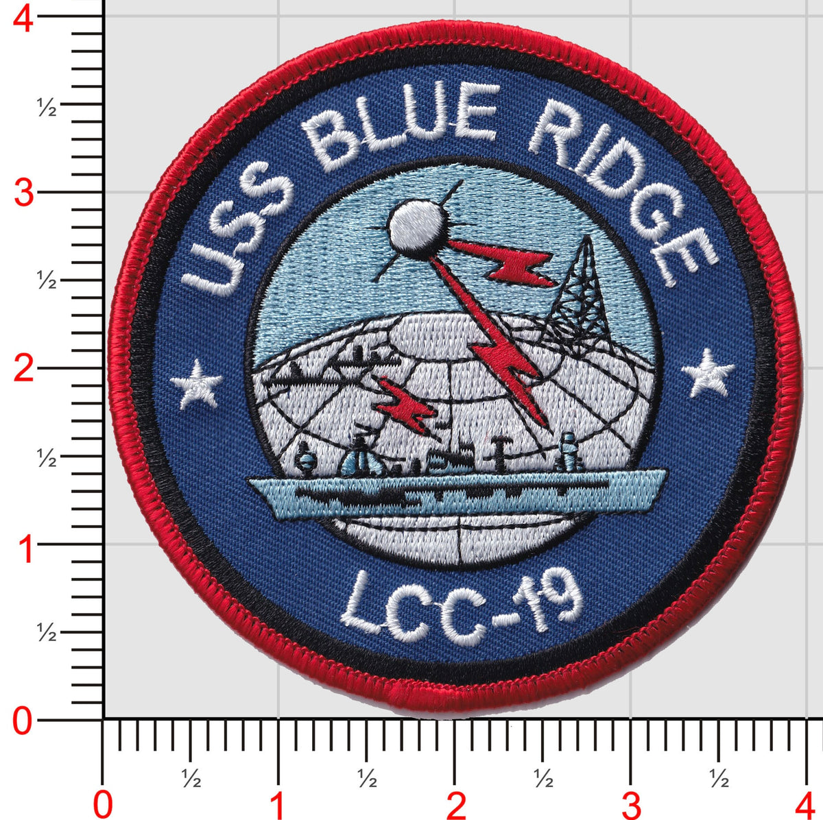 USS Blue Ridge LCC-19 Patch