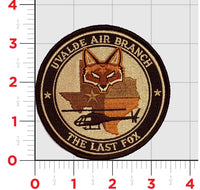 Official Customs & Border Protection CBP Uvalde Air Branch Fox Patch