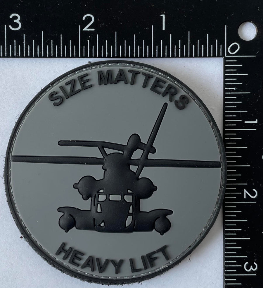 CH-53 Size Matters PVC patch