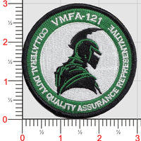 Official VMFA-121 Green Knight Flightline Qual Patch