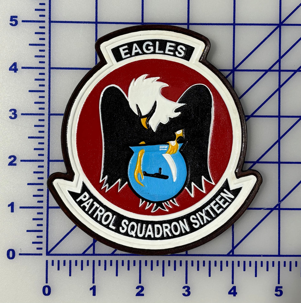 Officially Licensed VP-16 Eagles Leather Patch