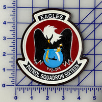 Officially Licensed VP-16 Eagles Leather Patch