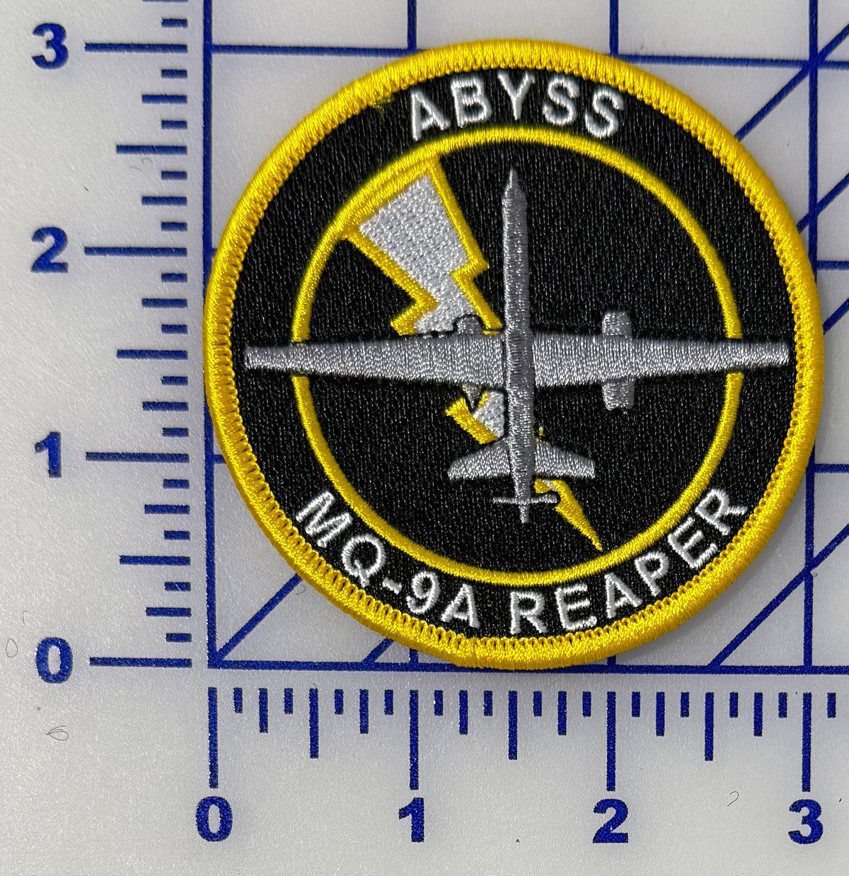Official VMU-3 Phantoms MQ-9 Reaper Shoulder Patches