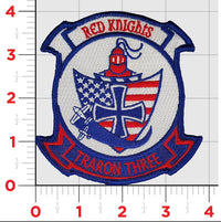 Official VT-3 Red Knights Holiday Patches